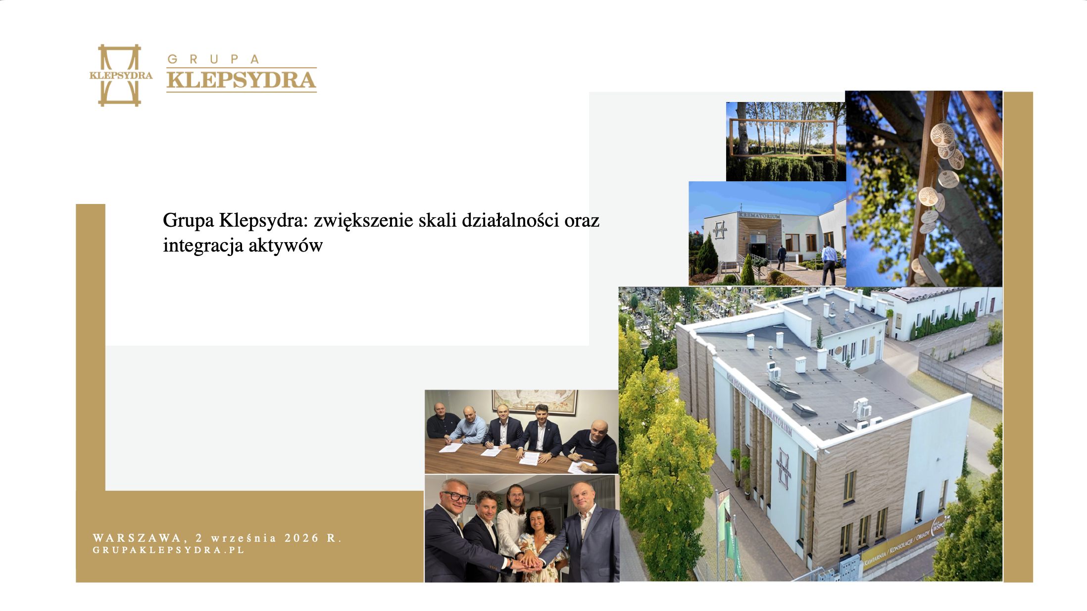 Grupa Klepsydra znacząco zwiększyła skalę działalności w I półroczu 2026 r.